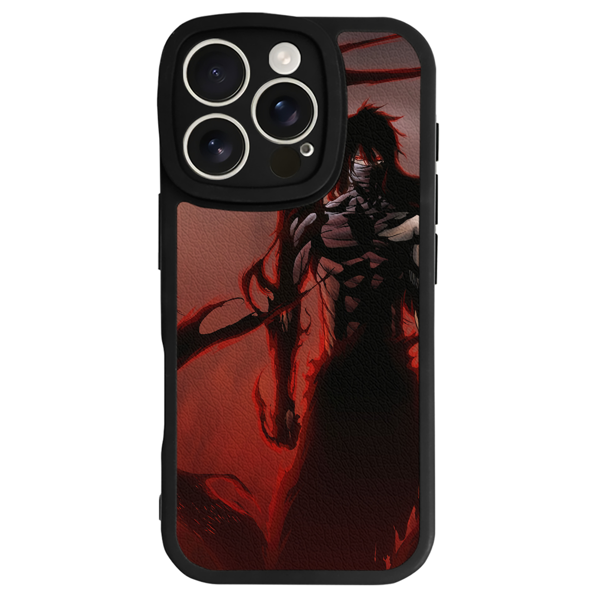 （画像用） ブリーチ BLEACH 【iPhone 16シリーズ対応】シリコンスマホケース（レザー調） 材質：シリコン